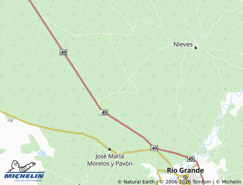 Mapa MICHELIN La Estanzuela - ViaMichelin