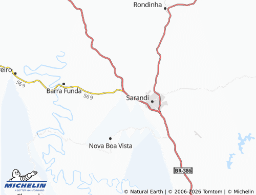 Mapa MICHELIN do Pingo - ViaMichelin