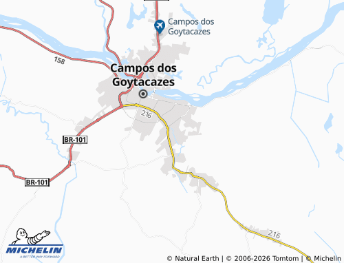 MICHELIN Parque do Prado map - ViaMichelin