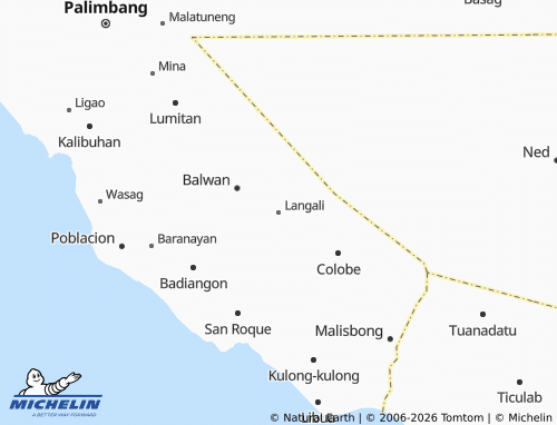 MICHELIN Langali map - ViaMichelin