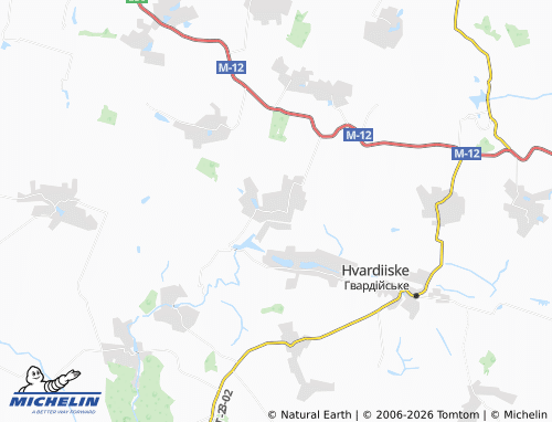 Carte MICHELIN Heletyntsi - ViaMichelin
