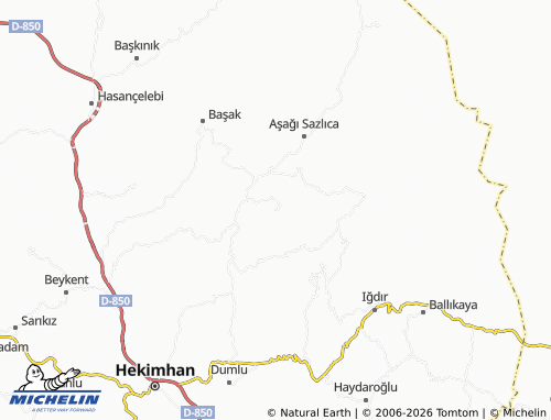Mappa MICHELIN Karaköçek - ViaMichelin