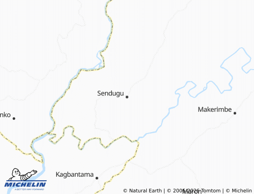 Mappa MICHELIN Sendugu - ViaMichelin