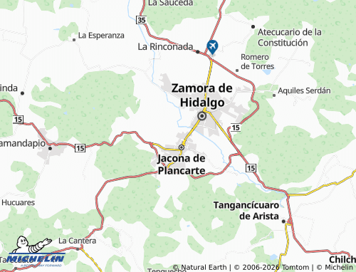 Mappa MICHELIN Resurrección - ViaMichelin