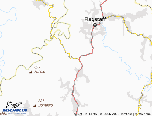 MICHELIN-Landkarte Mpumaze - ViaMichelin