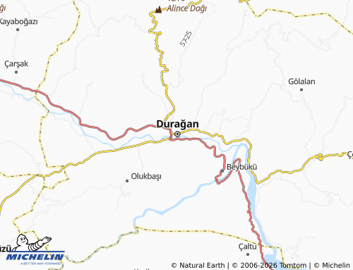 Mapa MICHELIN Gökırmak - ViaMichelin