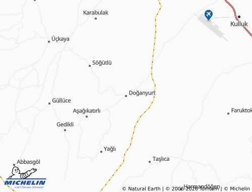 MICHELIN Doğanyurt map - ViaMichelin