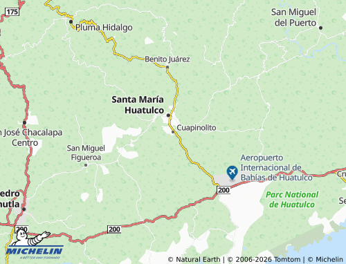 Mappa MICHELIN Cuapinolito - ViaMichelin