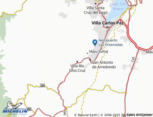MICHELIN Tala Huasi map - ViaMichelin