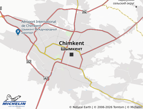 MICHELIN-Landkarte Schymkent - ViaMichelin