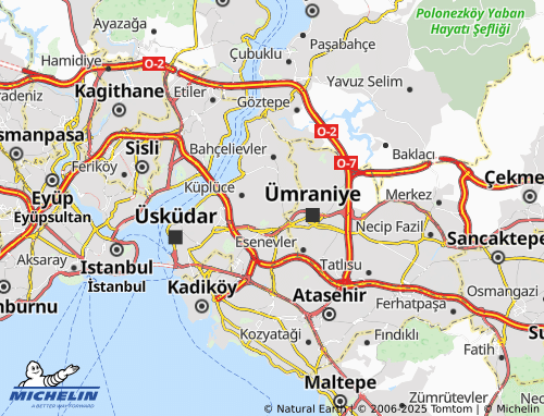 Mappa MICHELIN Ferah - ViaMichelin