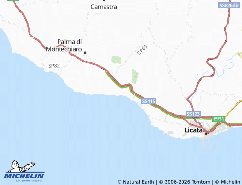 Mapa MICHELIN Ciotta - ViaMichelin