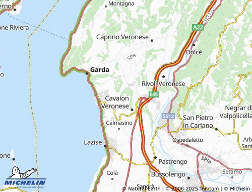 Mappa MICHELIN Incaffi - ViaMichelin