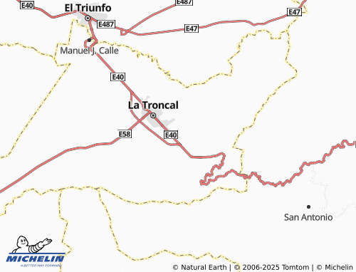 MICHELIN Voluntad de Dios map - ViaMichelin