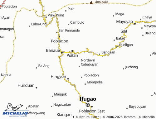 MICHELIN Ubuag map - ViaMichelin