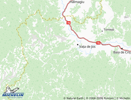 Mappa MICHELIN Vața De Sus - ViaMichelin