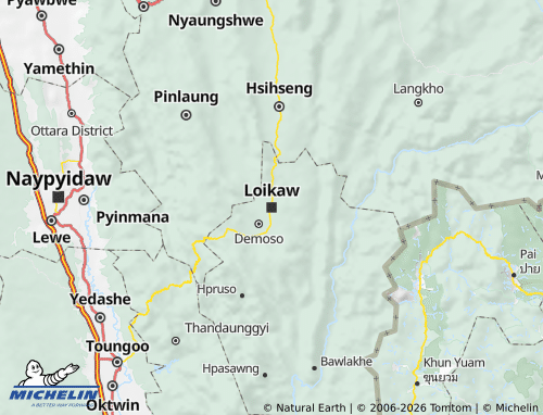Mapa MICHELIN Line - ViaMichelin