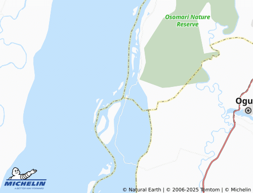 MICHELIN Oguikpele map - ViaMichelin