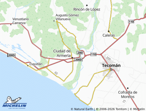 MICHELIN-Landkarte Cristo Rey - ViaMichelin