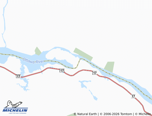 Mapa MICHELIN Rapides-des-Joachims - ViaMichelin
