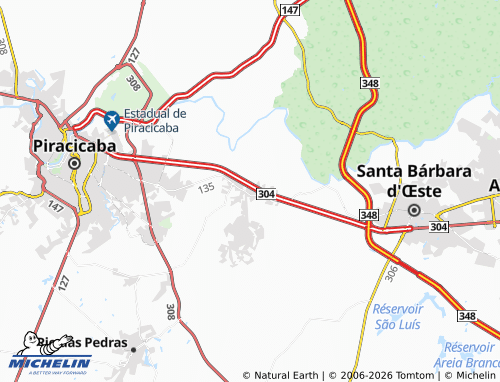 Mapa MICHELIN Vila Tupi - ViaMichelin