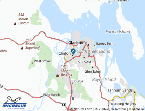 MICHELIN Clinton map - ViaMichelin