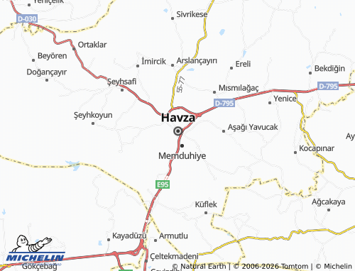 Mappa MICHELIN İcadiye - ViaMichelin