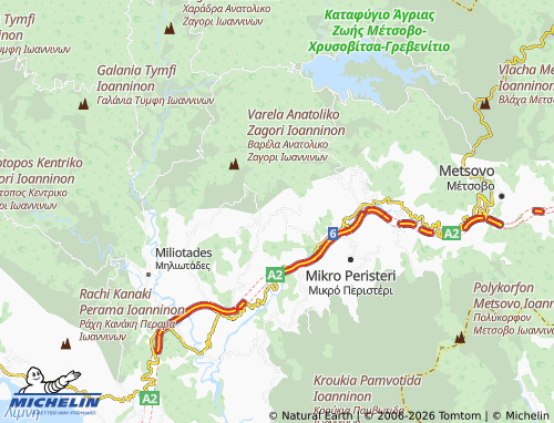 MICHELIN Sitsaina map - ViaMichelin