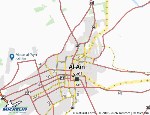Mapa MICHELIN al-Shaba - ViaMichelin