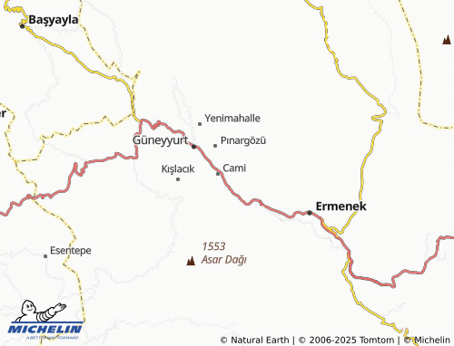 MICHELIN Habib map - ViaMichelin