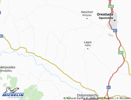 Carte MICHELIN Sitaria - ViaMichelin