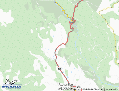 MICHELIN-Landkarte Cerro Colorado - ViaMichelin