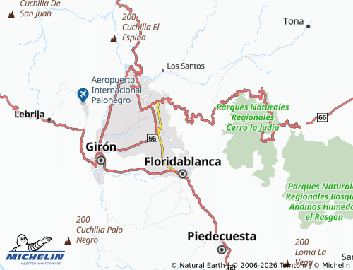 MICHELIN San Expedito map - ViaMichelin