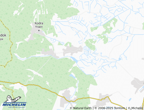 MICHELIN Zabuiannia map - ViaMichelin