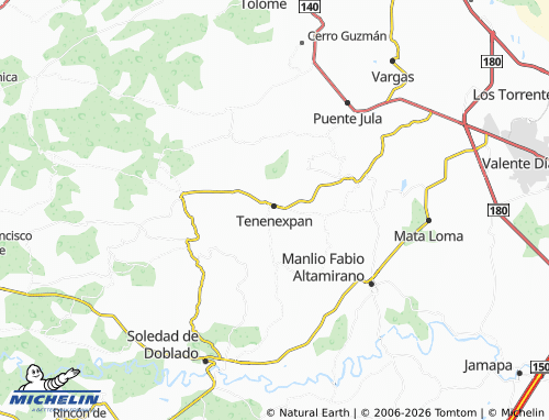 MICHELIN La Huaca map - ViaMichelin
