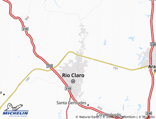 MICHELIN Distrito Industrial map - ViaMichelin