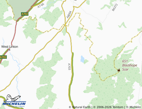 Carte MICHELIN Waterhead - ViaMichelin