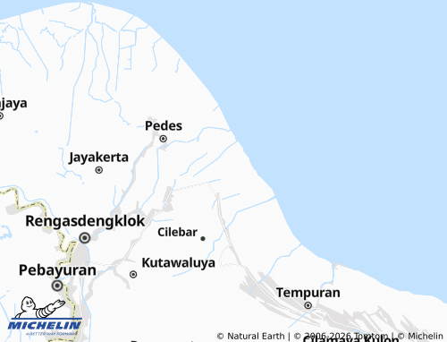 Carte MICHELIN Pusakajaya Selatan - ViaMichelin