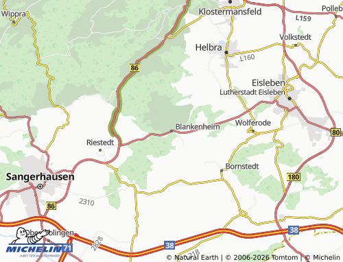 MICHELIN Blankenheim map - ViaMichelin