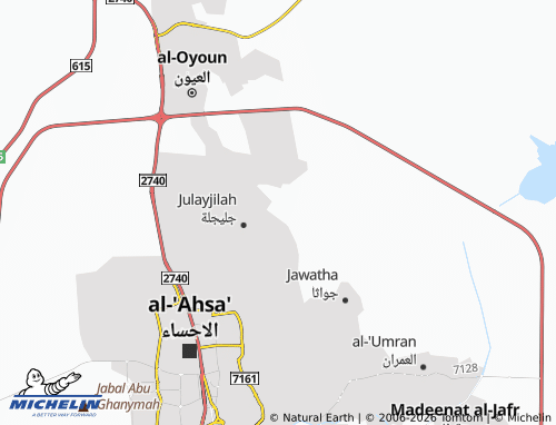 MICHELIN Al Safa 2nd map - ViaMichelin