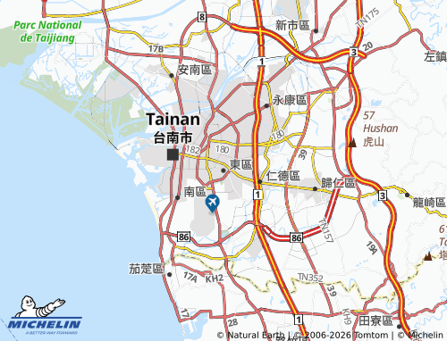Mappa MICHELIN dong qu - ViaMichelin