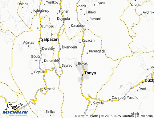 MICHELIN Melikşah map - ViaMichelin