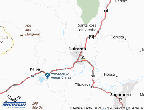 MICHELIN El Recreo map - ViaMichelin