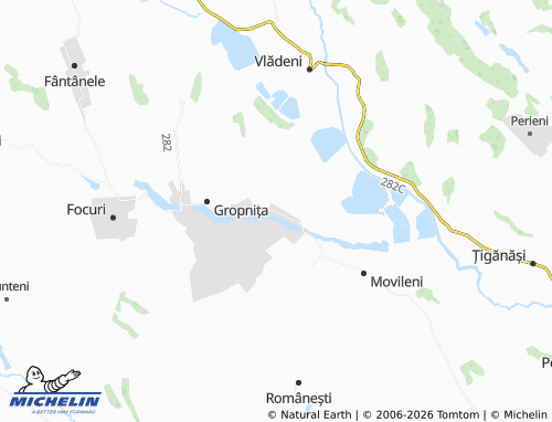 MICHELIN Mălăești map - ViaMichelin