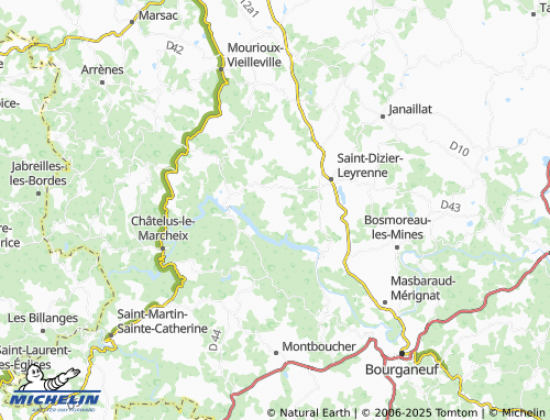 Carte MICHELIN Jalinoux - ViaMichelin