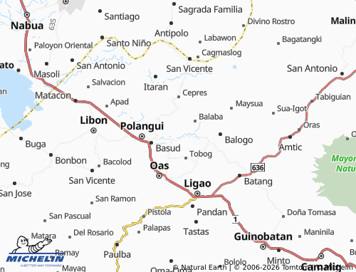 Mappa MICHELIN Ponso - ViaMichelin