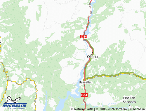 Mappa MICHELIN Peramola - ViaMichelin