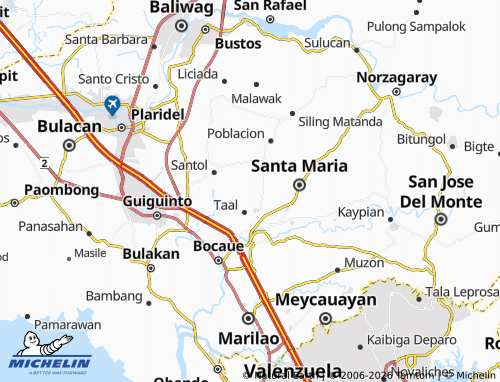 MICHELIN Tambobong map - ViaMichelin