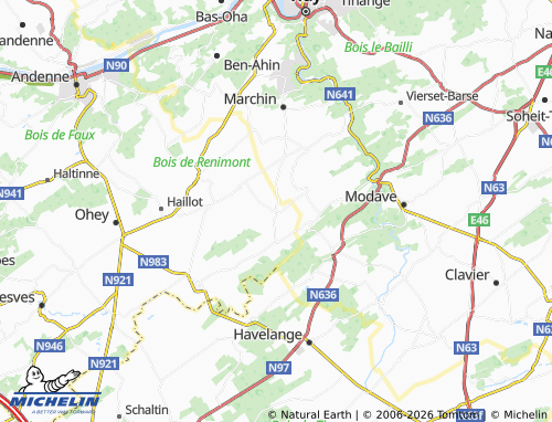 MICHELIN Goesnes map - ViaMichelin