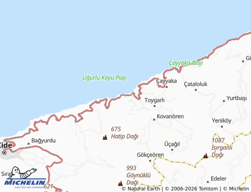 Mappa MICHELIN Denizkonak - ViaMichelin